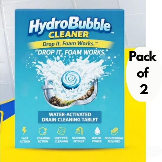 Hydro Bubble Cleaner Tablets Pack of 2